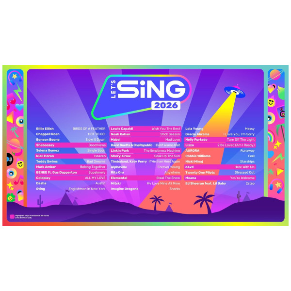 Lets Sing 2026 + 2 Microphones Bundle - Switch - PNP Games Online